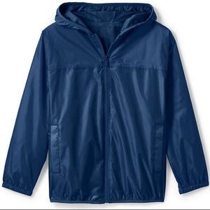 Lands End Kids Waterproof Anorak raincoat